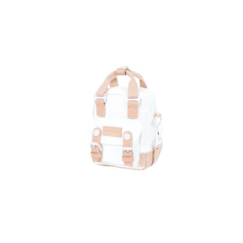 Doughnut Macaroon Tiny Milkshake Series Cross Body Bag – milky peach 2